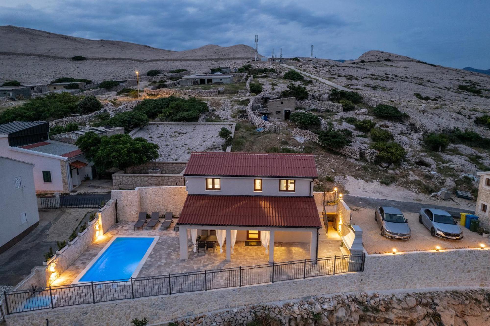 Villa Kamia With Private Heated Pool And Electric Vehicle Adapter Zubovići Eksteriør bilde